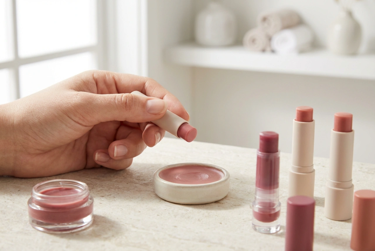 Bálsamo labial com cor para o dia a dia: como escolher o tom e aplicar