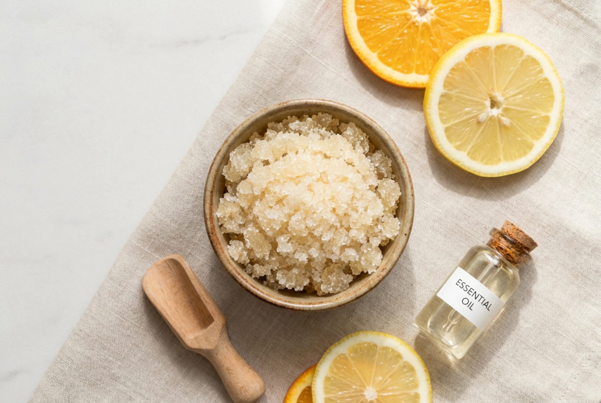 Esfoliante de açúcar: receita para uma pele lisa, ingredientes e preparação