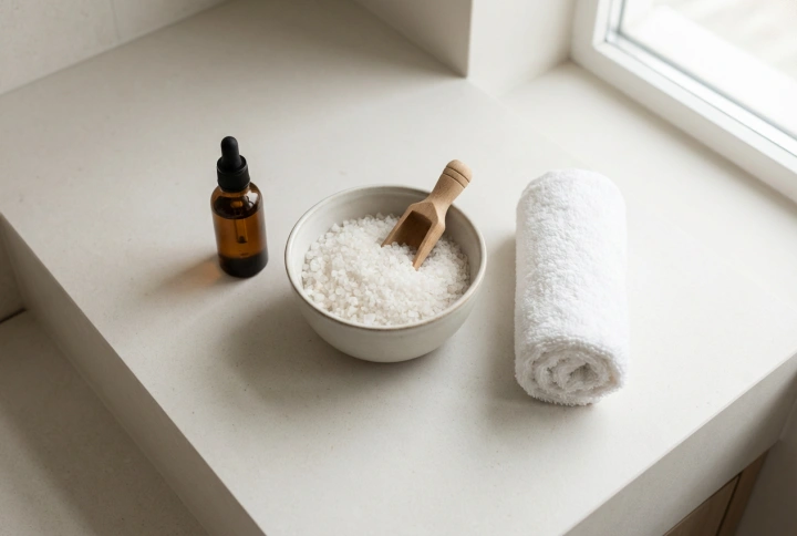 Banho de sal em casa: proporção de colheres, passo a passo e cuidados pós-banho