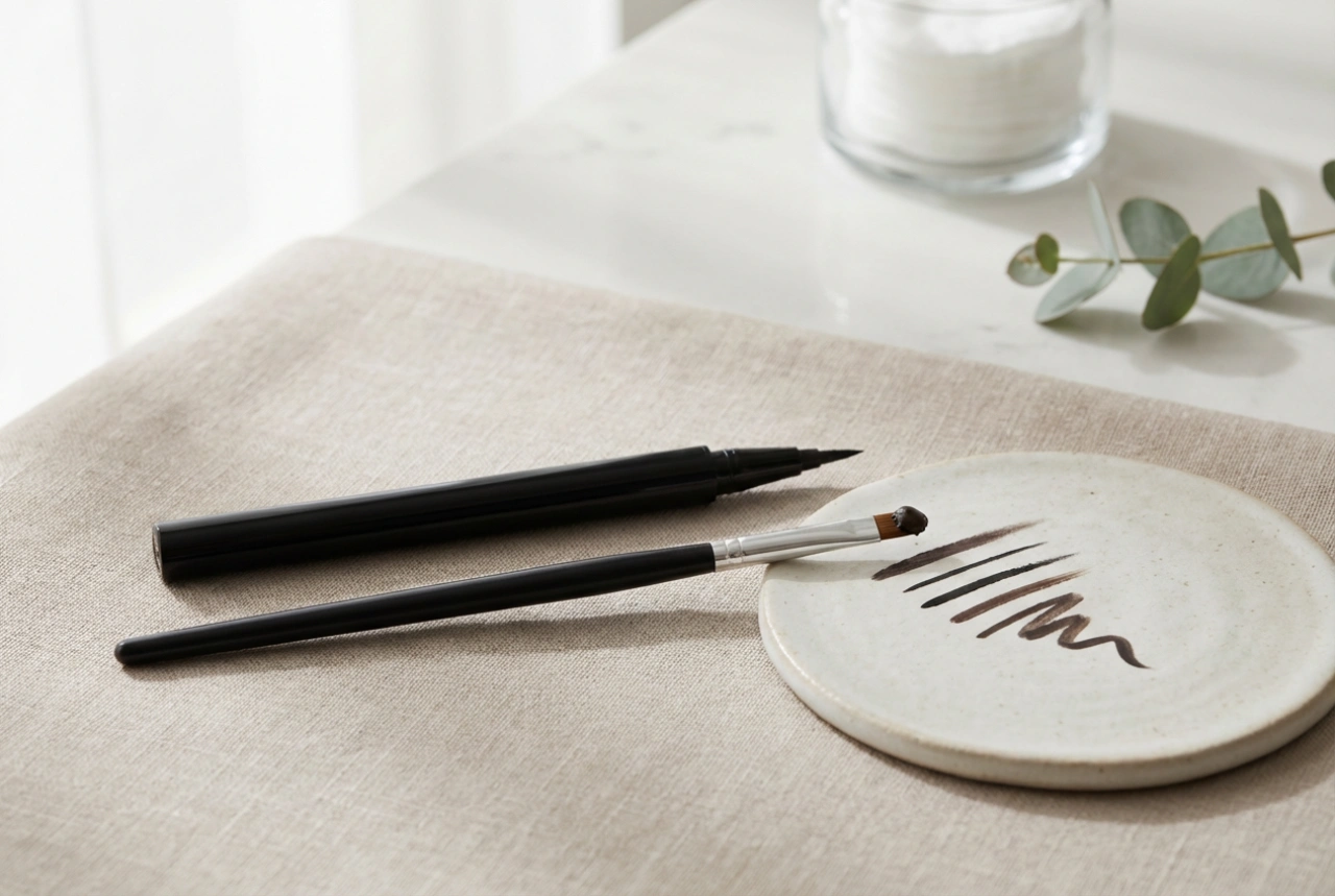 Delineador em caneta ou pincel: como escolher e desenhar o traço perfeito