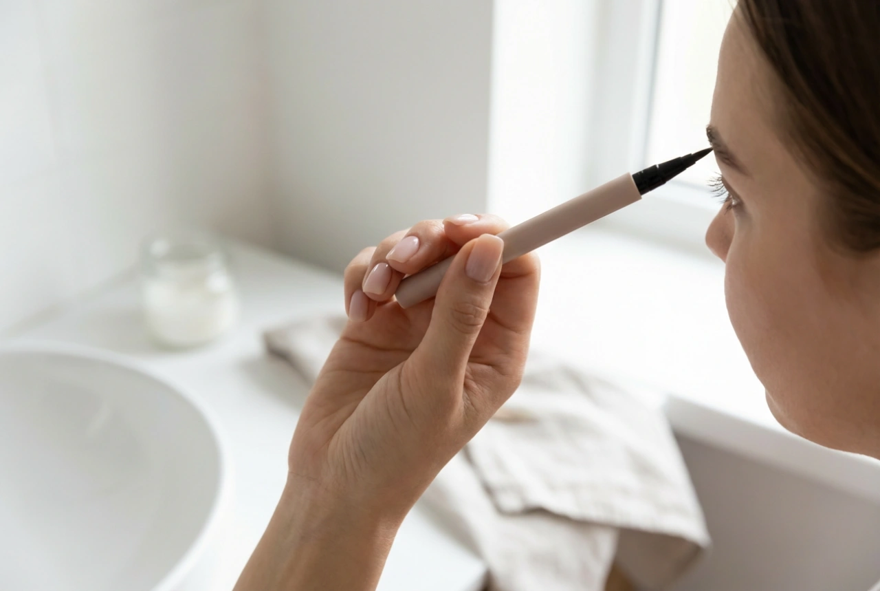 Caneta de henna para sobrancelhas: coloração precisa em casa